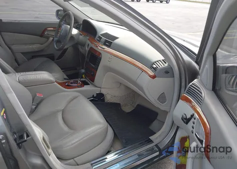 2003 Mercedes-Benz S 430 z USA, uszkodzony, nr VIN WDBNG70J63A364617